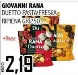 Big Food Giovanni Rana Duetto pasta fresca ripiena offerta