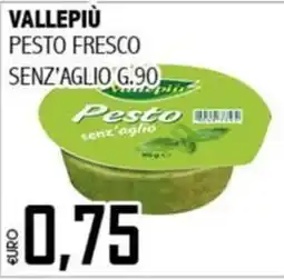 Big Food Vallepiù pesto fresco senz'aglio offerta