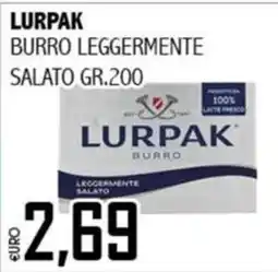 Big Food Lurpak burro leggermente salato offerta