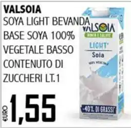 Big Food Valsolia soia light bevanda offerta