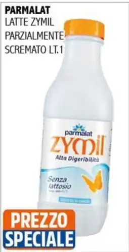 Big Food Parmalat Latte Zymil Parzialmente Scremato offerta