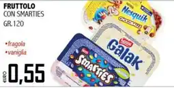 Big Food Fruttolo con smarties offerta