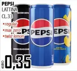 Big Food Pepsi Lattina offerta