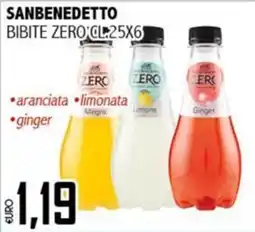 Big Food San Benedetto bibite zero offerta