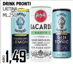 Big Food Bombay Sapphire Sparkling Lemon offerta
