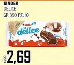 Big Food Kinder delice offerta