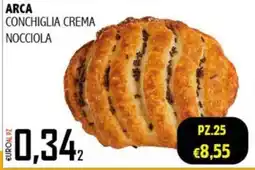 Big Food Arca conchiglia crema nocciola offerta