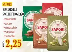 Big Food Sapori ricciarelli offerta
