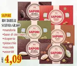 Big Food Sapori ricciarelli offerta