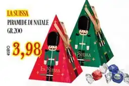 Big Food Piramide di Natale La Suisse offerta