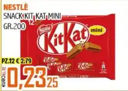 Big Food Snack Kit Kat Mini offerta