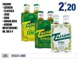 Adhoc Tassoni Cedrata Zero offerta