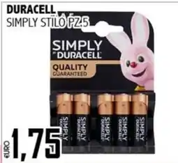 Big Food Duracell Simply Stilo Pz.5 offerta