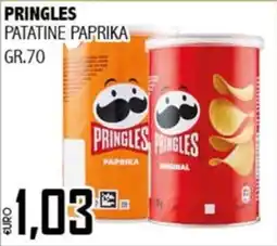 Big Food Pringles patatine paprika offerta