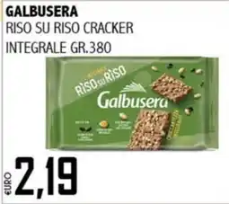 Big Food Riso su riso cracker integrale Galbusera offerta