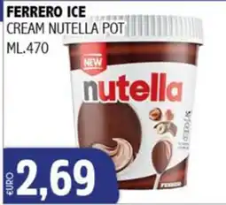 Big Food Ferrero Ice Cream Nutella Pot offerta