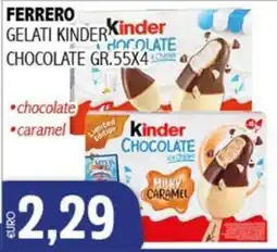 Big Food Ferrero Kinder Gelati Kinder Chocolate offerta