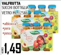 Big Food Valfrutta succhi bottiglia offerta