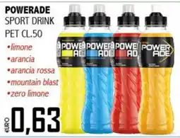 Big Food Powerade sport drink offerta