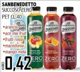 Big Food San Benedetto Succoso Zero offerta