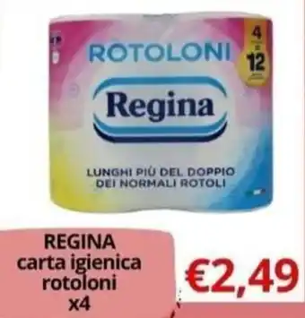 Regina carta igienica rotoloni