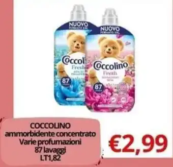 Coccolino ammorbidente concentrato