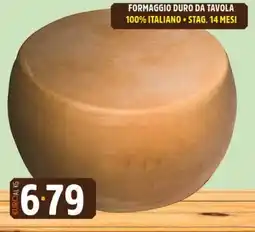 Big Food Formaggio duro da tavola offerta