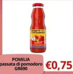 Supermercati Pasquale Prisco Pomilia passata di pomodoro offerta