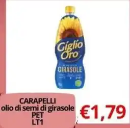 Supermercati Pasquale Prisco Giglio Oro olio di semi di girasole offerta