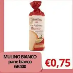 Supermercati Pasquale Prisco Mulino Bianco pane bianco offerta