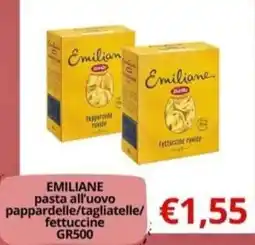Supermercati Pasquale Prisco Emiliane pasta all'uovo offerta