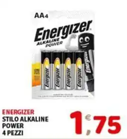 Mio Market Energizer stilo alkaline power offerta