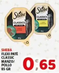 Mio Market Sheba Flexi Pâté Classic Manzo/Pollo offerta