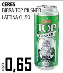 Big Food Ceres birra top pilsner offerta