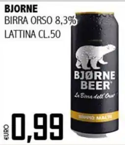 Big Food Bjørne birra orso offerta