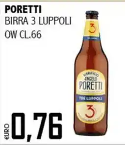 Big Food Birra 3 Luppoli Poretti offerta