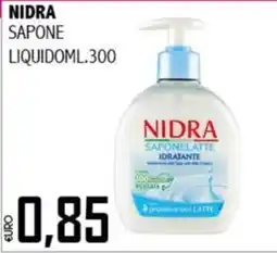 Big Food Nidra Sapone Latte Idratante offerta