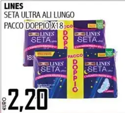 Big Food Lines seta ultra ali lungo offerta
