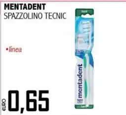 Big Food Spazzolino tecnico Mentadent offerta