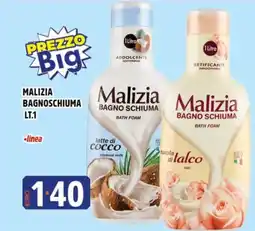 Big Food Malizia Bagno Schiuma offerta