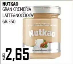 Big Food Nutkao gran cremeria latte&nocciola offerta