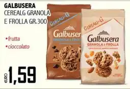Big Food Galbusera granola e frolla offerta