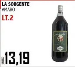 Big Food La Sorgente Amaro offerta