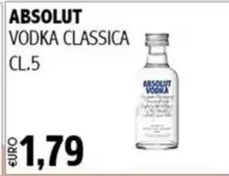 Big Food Absolut vodka classica offerta