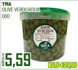Big Food YMA Olive verdi sicilia offerta