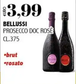 Big Food Bellussi Prosecco Doc Rosè offerta