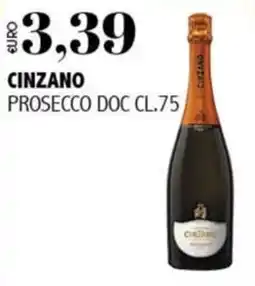 Big Food Cinzano Prosecco Doc offerta