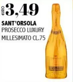 Big Food Sant'Orsola Prosecco Luxury offerta