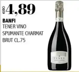 Big Food Banfi Tener Vino Spumante Charmat Brut offerta
