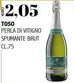 Big Food Toso perla di vitigno spumante brut offerta